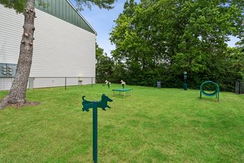 On-site dog park